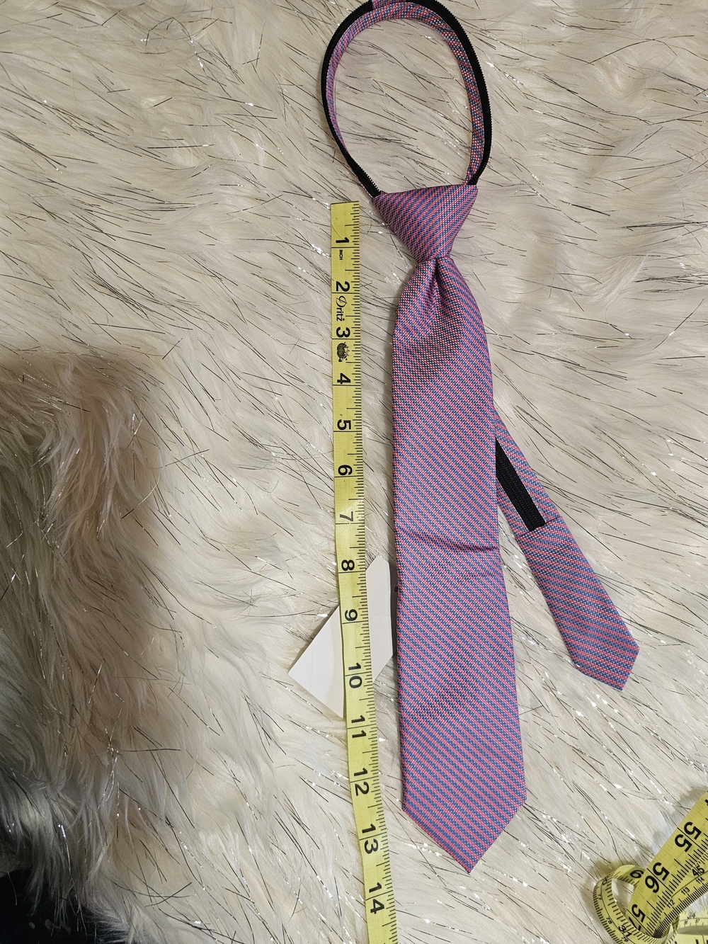 NWT Lilac and Blue Striped Necktie For Boys